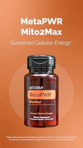 Doterra Metapwr Mito2Max Energy Supplement 60 Capsules