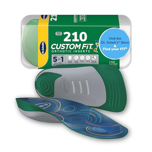 Dr. Scholl'S Custom Fit Orthotic Inserts Cf 210