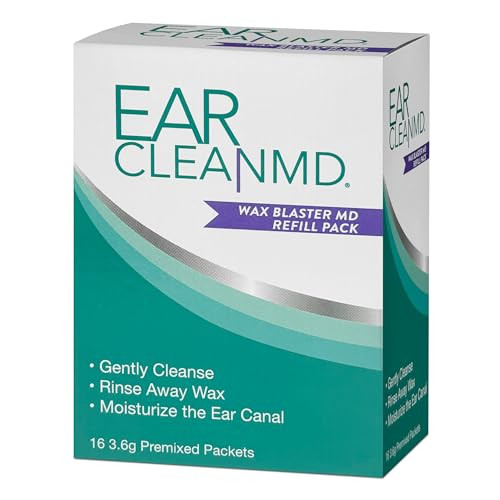 Earwax Md Eosera Ear Clean Md Wax Blaster Md Refill Powder For Enhanced Ear Canal Care 16 Packets Moisturizing Formula Weekly Maintenance For Optimal Ear Health