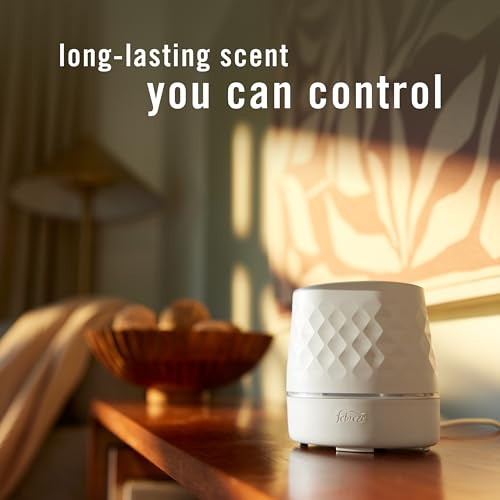 Febreze Plug Scent Booster Starter Kit Oil Diffuser Air Freshener Plug In Continuous Scent 2 Devices 2 Baked Cinnamon Apple Refill