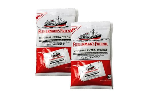 Fisherman'S Friend Fishermans Friend Original Extra Strong 2 Packs Of 40 Count