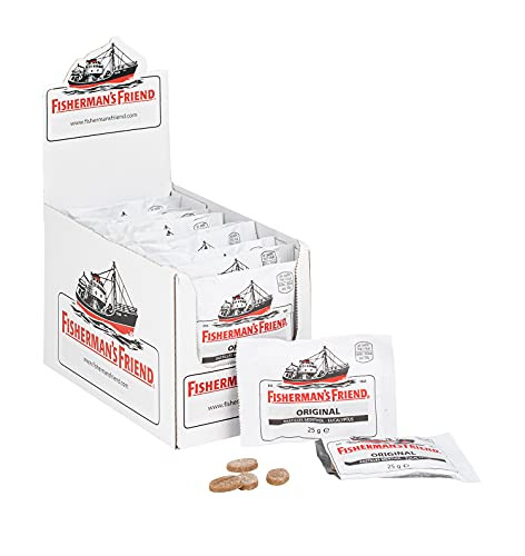 Fisherman'S Friend Mit Zucker Extra Stark 24Er Pack (24 X 25 G Beutel)