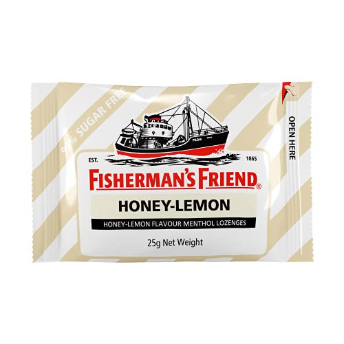 Fisherman'S Friend Fishermans Friend Sugar Free Honey & Lemon Lozengers 25Gm X 12