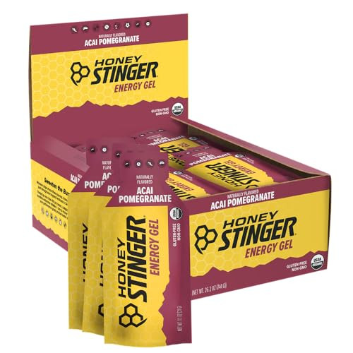 Honey Stinger Organic Acai Pomegrante Energy Gel 1.3 Oz