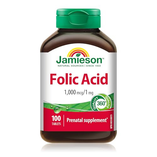 Jamieson Folic Acid 1Mg 100 Tables