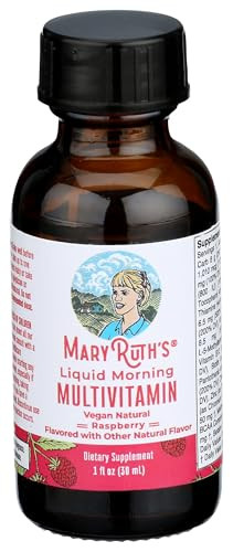 Maryruth'S Multivitamin Morning Liquid Raspberry Sgl 1 Fl Oz