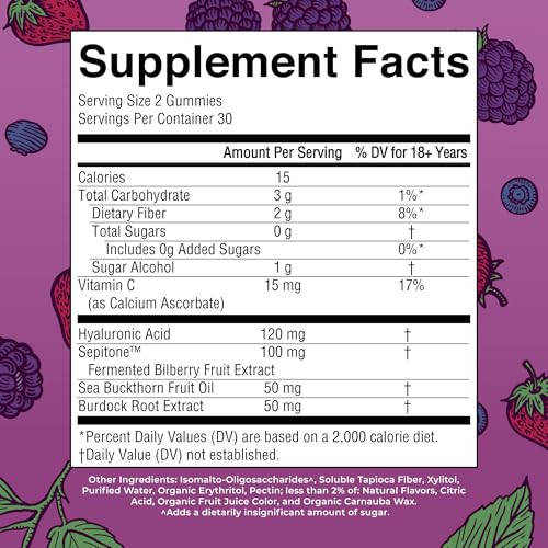 Maryruth'S Skin Restore Renew Gummies With Hyaluronic Acid Skin Hydration Clinically Shown In Women To Reduce Fine Wrinkles & Improve Skin Firmness Vegan Collagen Production 60 Gummies