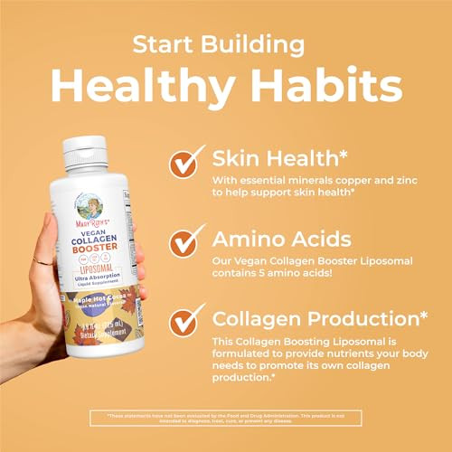 Maryruth'S Maryruth Organics Sea Moss Liposomal (Citrus Berry) & Collagen Booster (Maple Hot Cocoa) Clean Label Project Verified Vitamins For Energy Immunity And Overall Wellness Vegan Non-Gmo