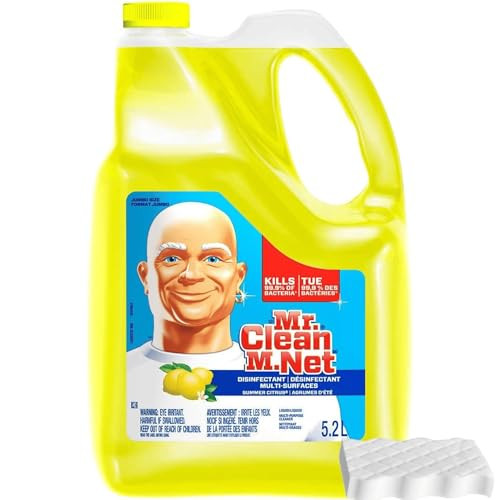 Mr. Clean Multi-Surfaces Summer Citrus Liquid Cleaner 176 Fl Oz With Magic Eraser