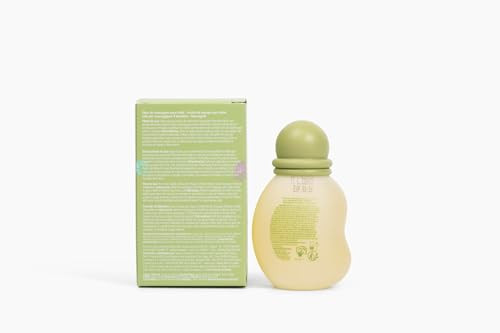 Natura - Mam E E Beb Baby Massage Oil - 100 Vegan - Safe & Gentle Lightweight Formula - 99 Natural Origin - All Skin Types - Cruelty Free - Brazilian Beauty - Baby Essentials 3.38 Fl Oz (100Ml)