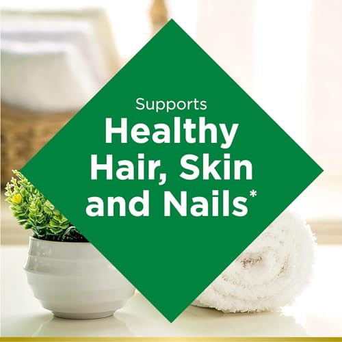Nature'S Bounty Biotin 10000 Mcg Supports Healthy Hair Skin And Nails- Rapid Release Softgels 120 Ct