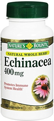 Nature'S Bounty Natural Whole Herb Echinacea 400Mg 100 Count (Pack Of 3)