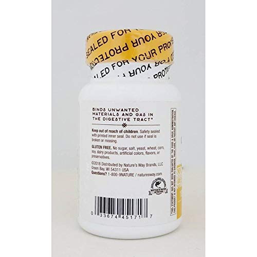 Nature'S Way Activated Charcoal Hi Po ( 1X100 Cap)