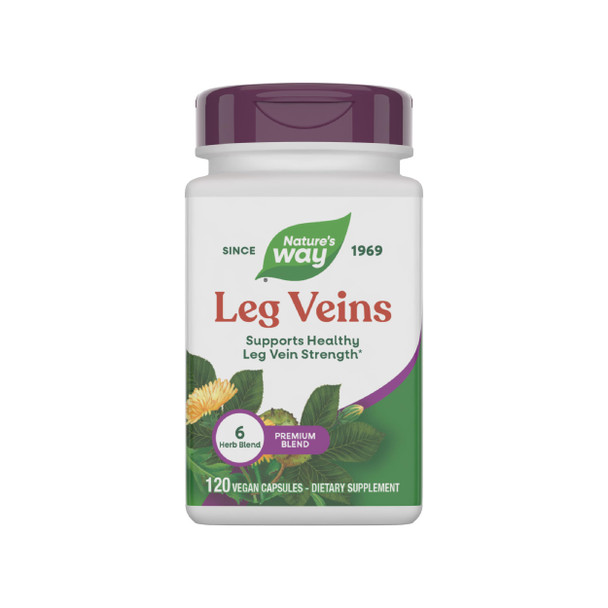 Nature'S Way Premium Blend Leg Veins Vegetarian 120 Vegetarian Capsules
