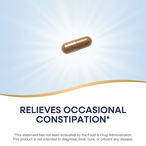 Nature'S Way Aloemaxlax Premium Blend Relieves Occasional Constipation With Cascara Sagrada 360 Mg Per Serving Vegan 100 Capsules (Packaging May Vary)
