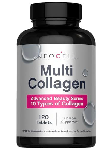 Neocell Super Multi Collagen Peptides 120 Tablets 10 Types Of Collagen Skin Hair And Nails Beauty Supplement For Men And Women