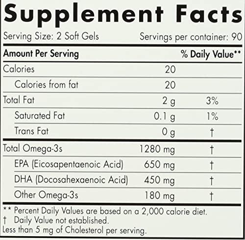 Nordic Naturals Ultimate Omega 1280Mg 180 Count
