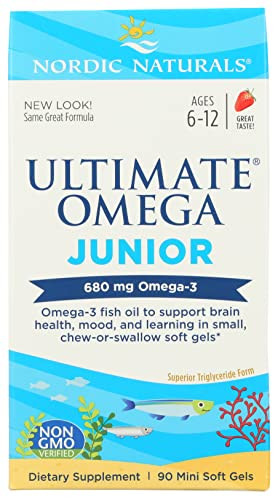 Nordic Naturals Ultimate Omega Junior 680Mg 90 Count