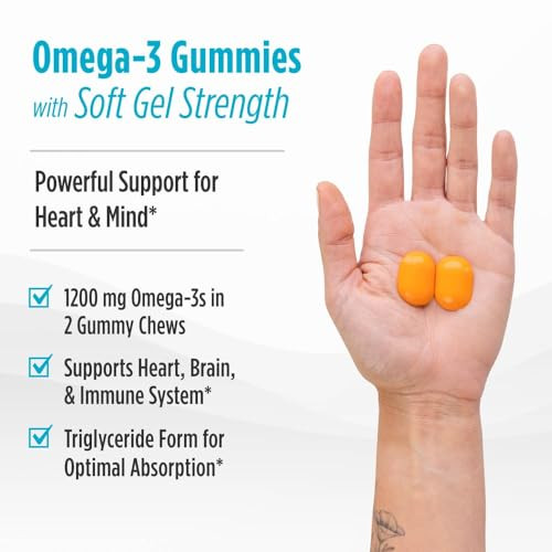 Nordic Naturals Zero Sugar Ultimate Omega Gummy Chews - Tropical Fruit - 54 Gummy Chews - Non Gmo - Optimal Wellness 27 Servings