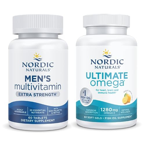 Nordic Naturals Starter Pack - Men'S Multivitamin Extra Strength Ultimate Omega