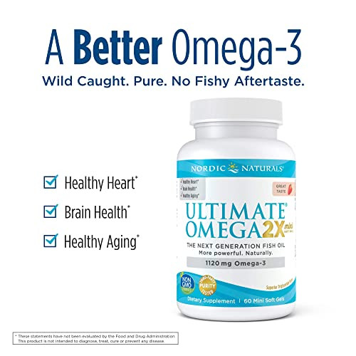 Nordic Naturals Ultimate Omega Minis 60 Ct