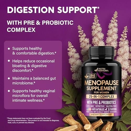 Nutraharmony Beet Root Capsules & Menopause Supplement