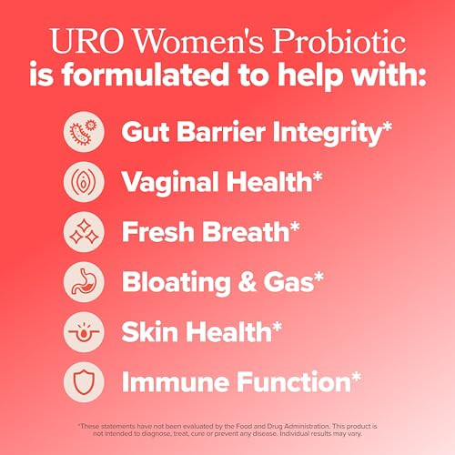 O Positiv Uro Women S Probiotic All-In-One Probiotic For Women - Vaginal Gut Skin And Oral Microbiome Health 20B Cfus Licorice Root Dandelion Non-Gmo Vegan Gluten-Free 30 Capsules