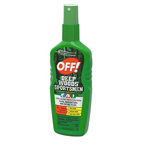 Off Deep Woods Sportsmen Insect Repellent Spritz Bug Spray With Long Lasting Protection From Mosquitoes 6 Oz