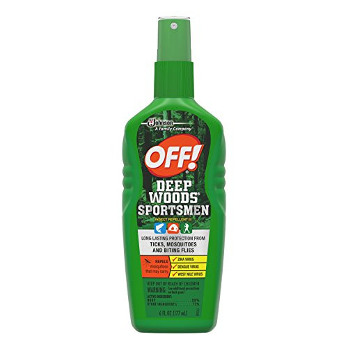 Off Deep Woods Sportsmen Insect Repellent Spritz Bug Spray With Long Lasting Protection From Mosquitoes 6 Oz