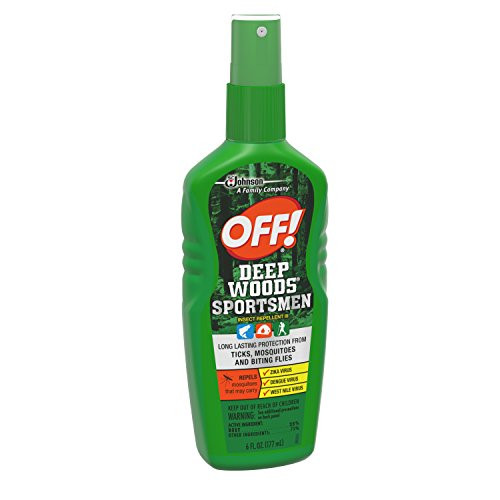 Off Deep Woods Sportsmen Insect Repellent Spritz Bug Spray With Long Lasting Protection From Mosquitoes 6 Oz