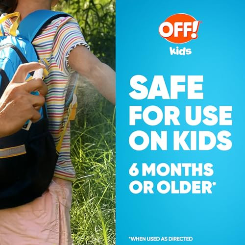 Off Kids Insect Repellent Spray Botanically Inspired Safe For Use On Kids 4 Oz