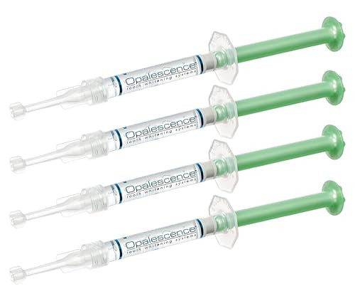 Opalescence 20 Teeth Whitening Refill Kit (4 Syringes) Carbamide Peroxide. Made By Ultradent In Mint Flavor. Tooth Whitening Refill Syringes. Includes A Toothbrush. - 5196-2Tb