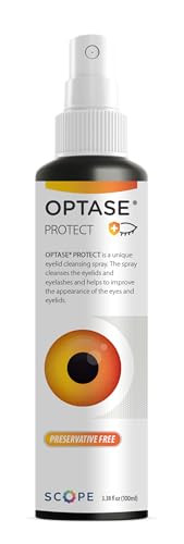 Optase Protect Eyelid Cleansing Spray 100Ml Gentle Hypochlorous Acid Spray For Daily Eyelid And Lash Hygiene Soothing Preservative-Free Formula - For Use On Skin Around Dry And Sensitive Eyes