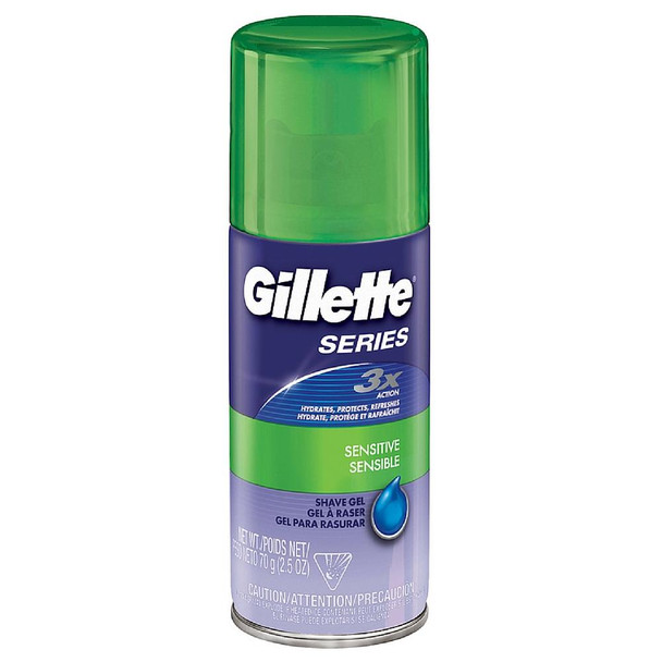 Gillette Series Sensitive Skin Shave Gel 2.50 oz