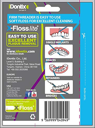 Piksters Idontix X-Floss Lite Blue