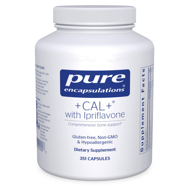 Pure Encapsulations Cal With Ipriflavon Mineral Vitamin And Herbal Supplement To Promote Skeletal Strength 351 Capsules