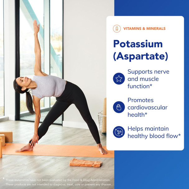 Pure Encapsulations Potassium (Aspartate) Hypoallergenic Supplement To Support Nerves Muscles Blood Flow And Cardiovascular Health 90 Capsules