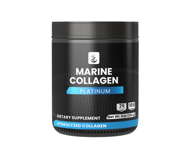 Pure Original Ingredients Hydrolyzed Marine (Fish) Collagen 9 Oz Always Pure No Fillers