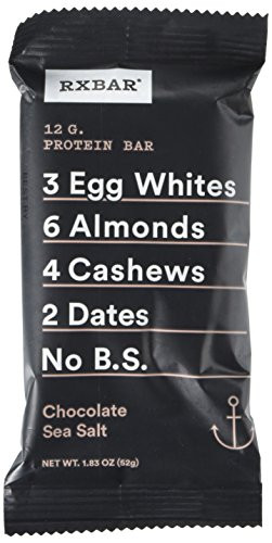 Rxbar Rx Bar Chocolate Sea Salt Protein Bar 1.83 Oz 12 Count