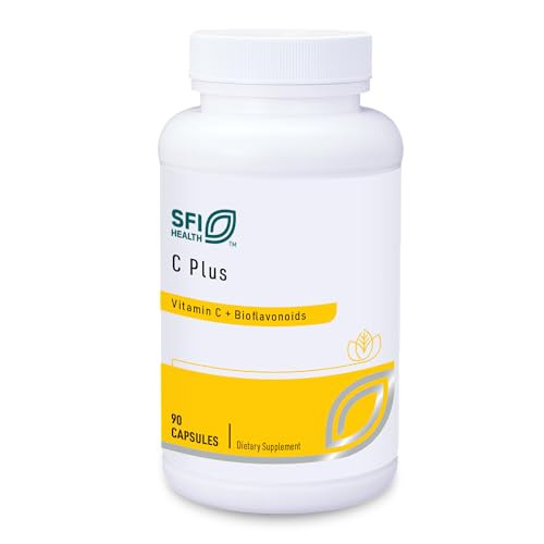 Klaire Labs Sfi Health C Plus With Bioflavonoids - Optimal Vitamin C Blend With Citrus Bioflavonoid Complex (90 Capsules)