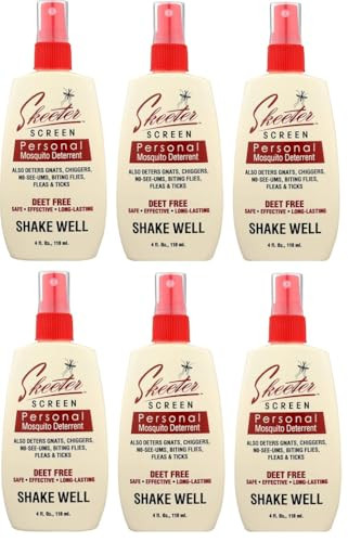 Skeeter Screen 4 Oz Essential Oil Spray - Pack Of (6)