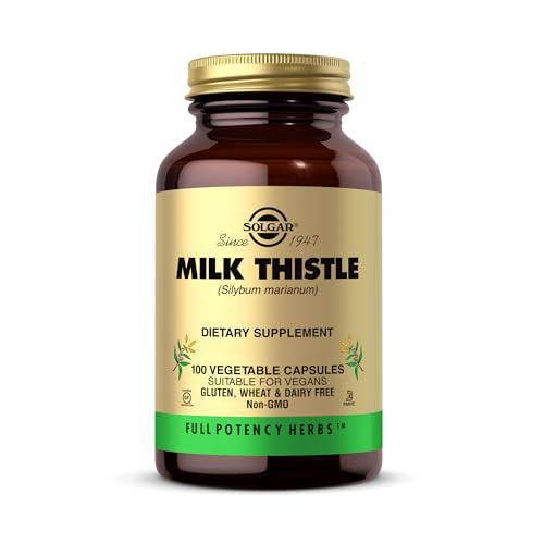 Solgar - Full Potency Milk Thistle 100 Vegetable Capsules