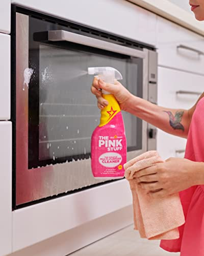 Stardrops The Pink Stuff Multi-Purpose Spray & Cream Cleaner Bundle Tough On Stains Gentle On Surfaces All-Purpose Cleaning Solution (2-Pack)