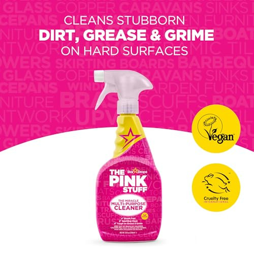 Stardrops - The Pink Stuff - The Miracle Multi-Purpose Cleaner Spray- 25.36 Fl Oz 10-Pack Full Case