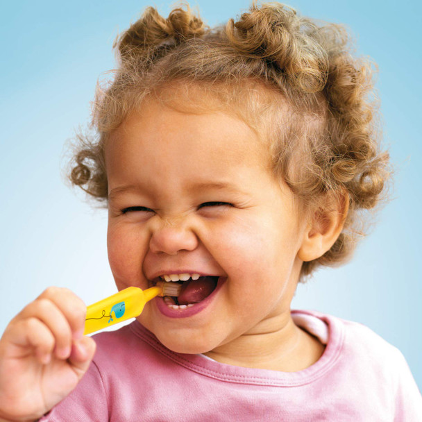 Tepe Mini Extra Soft Toddler Toothbrush Manual Child Toothbrushes Age 0-3 1Pk