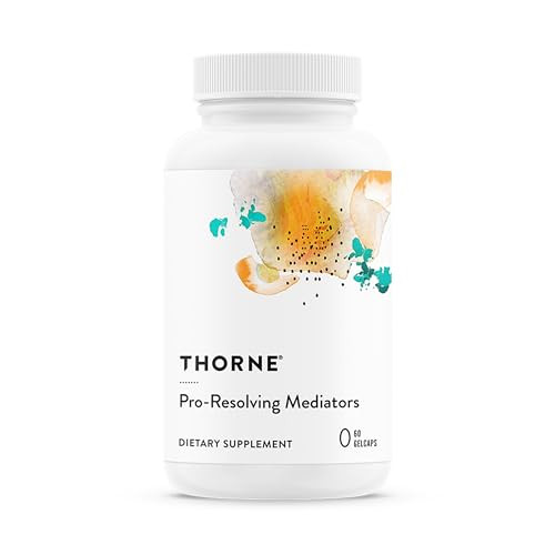 Thorne - Pro-Resolving Mediators - Combines Pre-Resolving Mediators With Epa & Dha - Supports Tissue Repair & Brain Nerve Cardiovascular & Immune Health - Third-Party Certified 60 Softgels