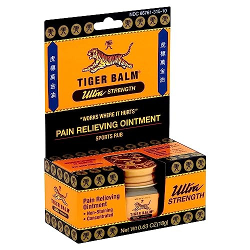 Tiger Balm Ultra Strength 0.63 Oz (Pack Of 6)
