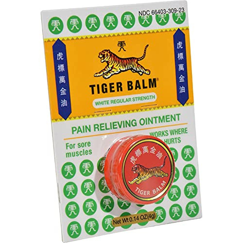 Tiger Balm Regular Strength White 0.14 Oz
