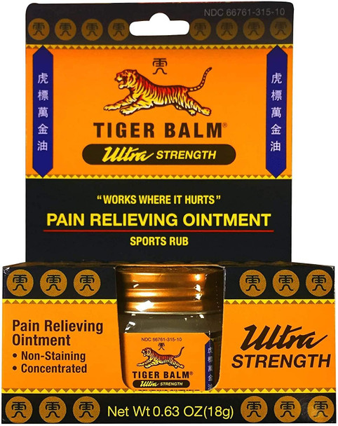 Tiger Balm Ultra Strength 0.63 Oz (Packs Of 6)