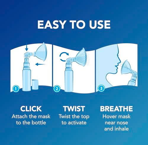 Vicks Vapomist Saline Refill Gentle Saline Mist With Soothing Vicks Vapors Non- Medicated 1.7 Oz